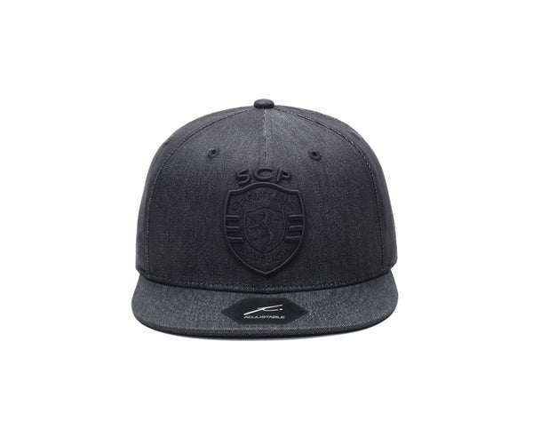 Sporting Clube de Portugal Black Denim Snapback Hat