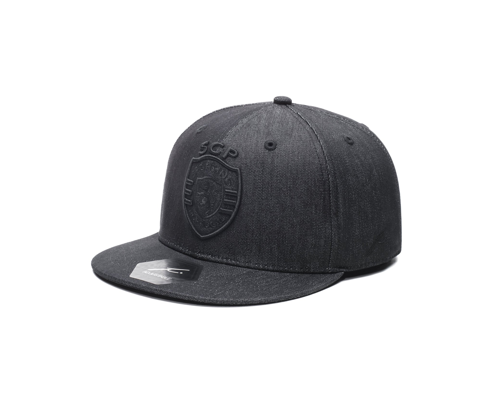 Sporting Clube de Portugal Black Denim Snapback Hat